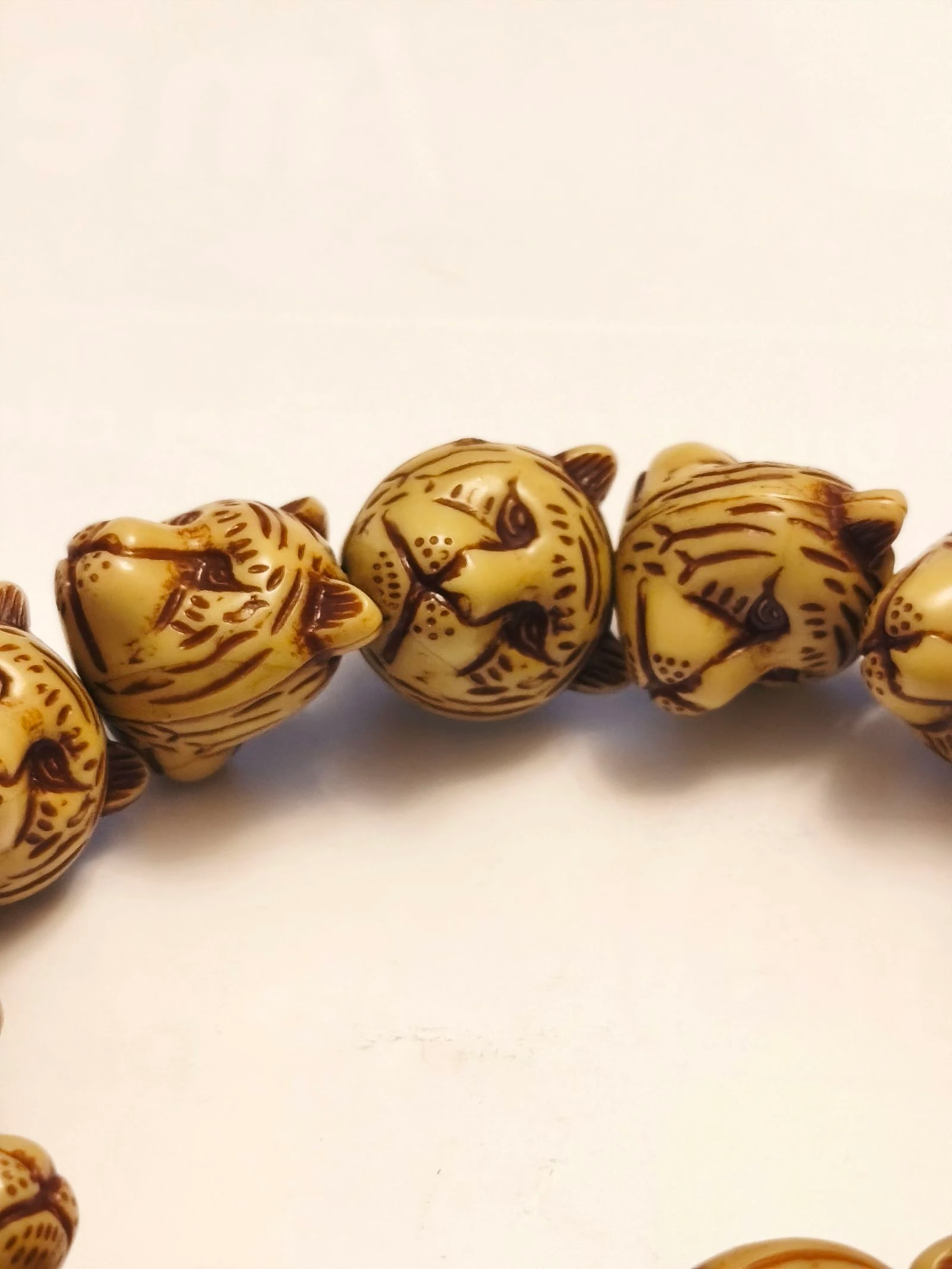 Pulseira cabeças de tigres asiáticos – photo 4